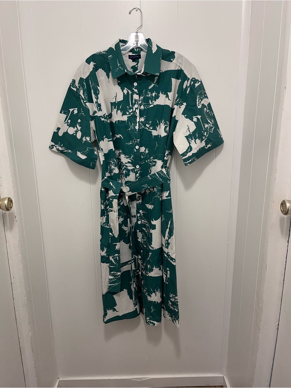 Katie Kime Shrangi La Belted Dress